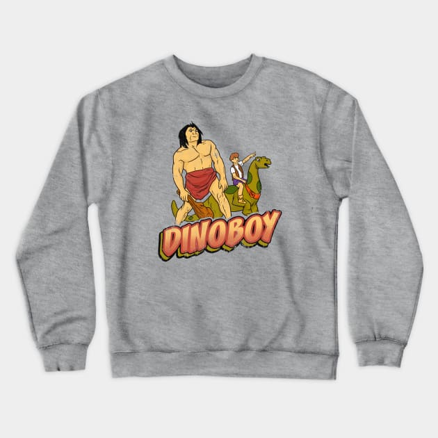 Distressed Dino Boy Crewneck Sweatshirt by OniSide